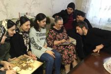 Посещение блокадницы Сорокиной Елены Николаевны